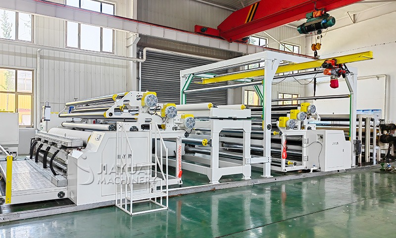 Double Side Glue Coating Production Line