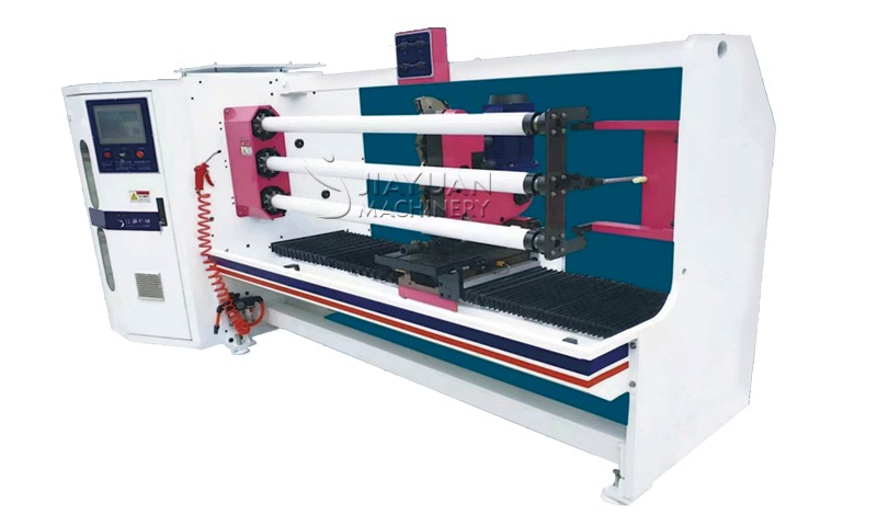 Three Shafts Tape Cutting Machine