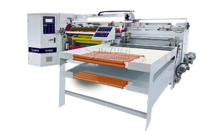 Three Shafts Fully Automatic Rewinding Machine