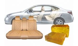 Rubber species and hot melt adhesive for automobile industry
